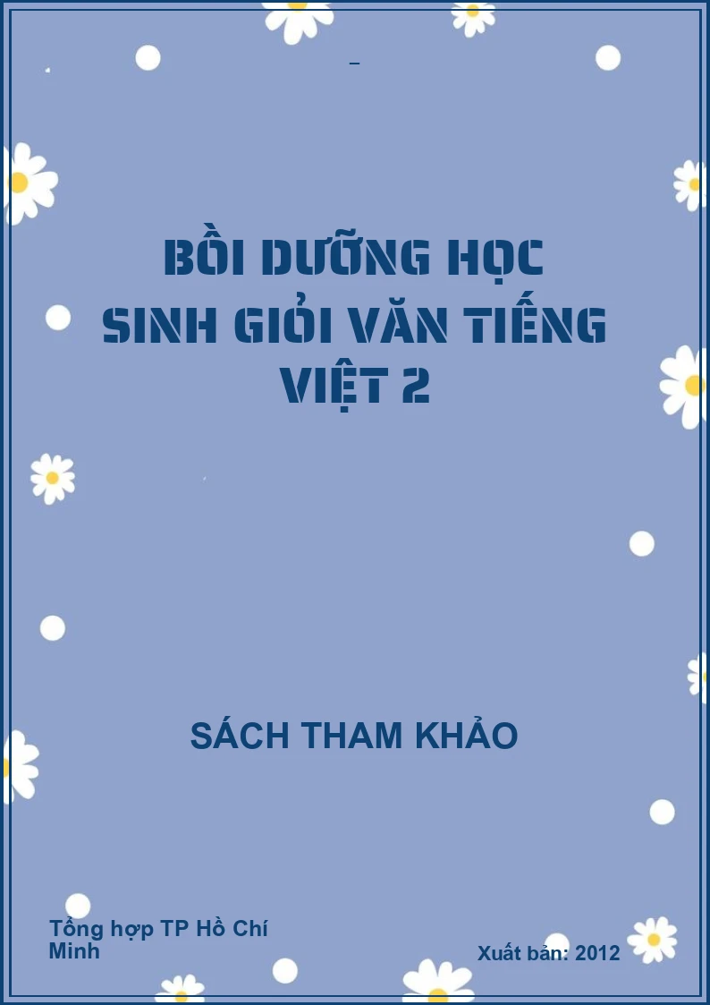 Bồi dưỡng học sinh giỏi văn tiếng việt 2