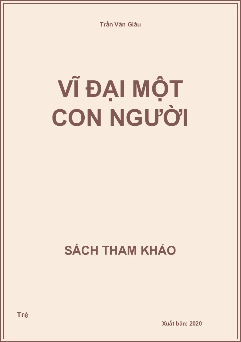 Vĩ đại một con người