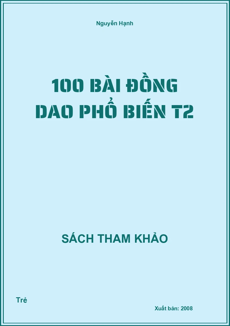 100 bài đồng dao phổ biến T2