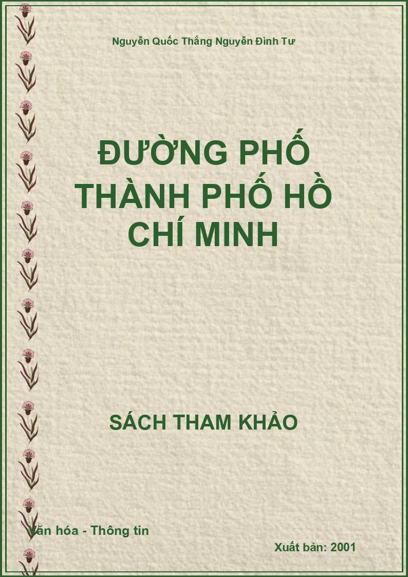 Đường phố thành phố Hồ Chí Minh