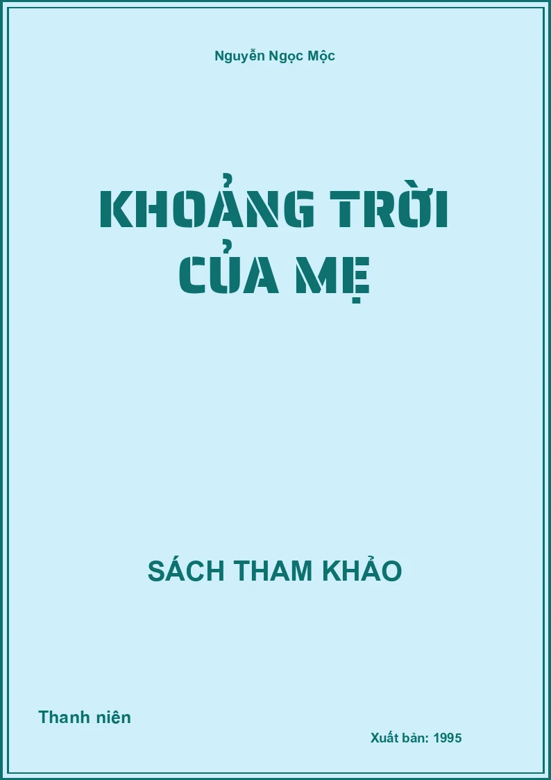 Khoảng trời của mẹ