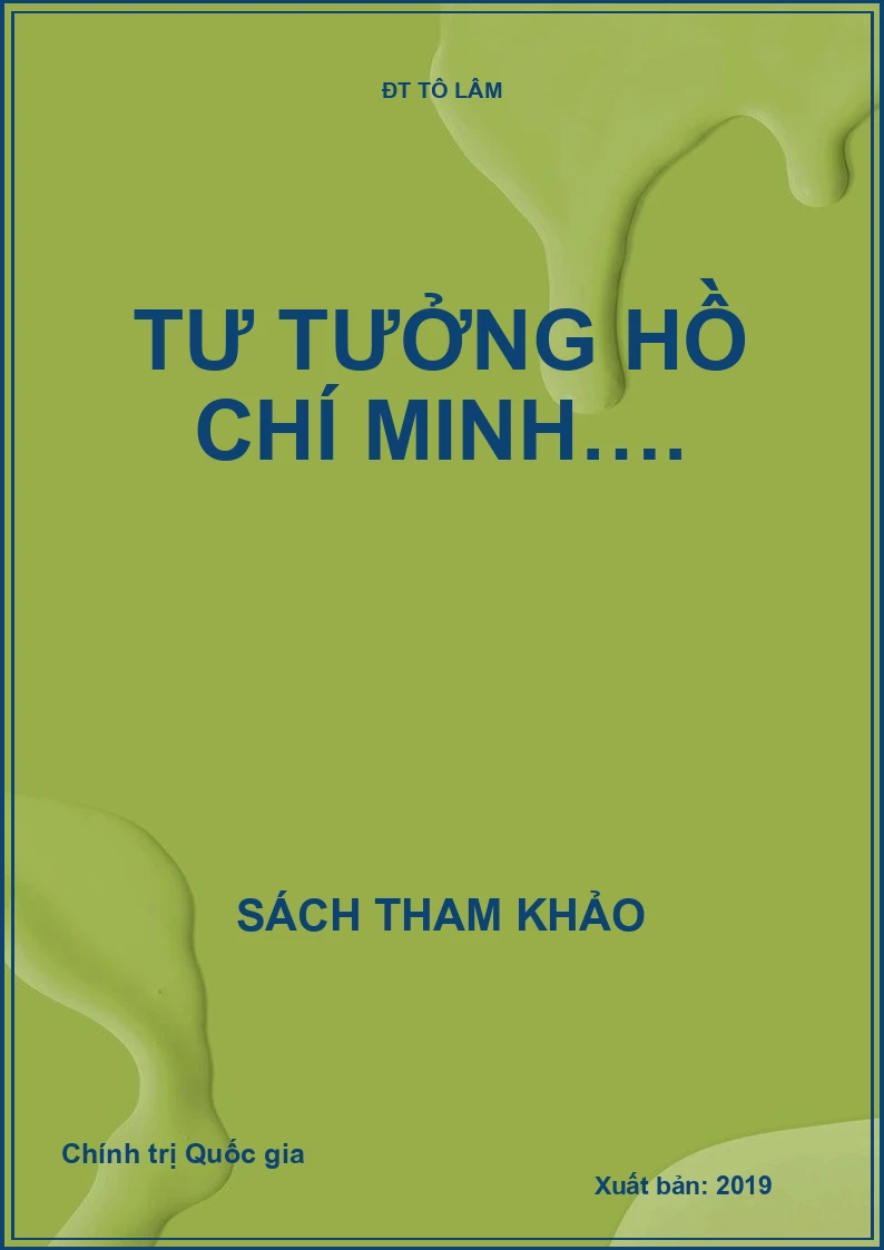Tư tưởng Hồ Chí Minh….