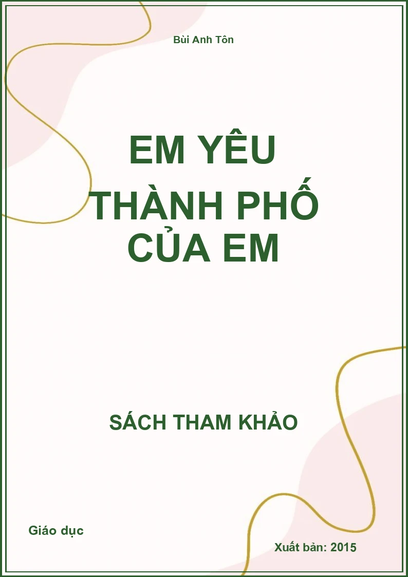 Em yêu thành phố của em