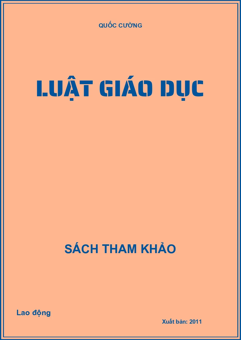 Luật giáo dục