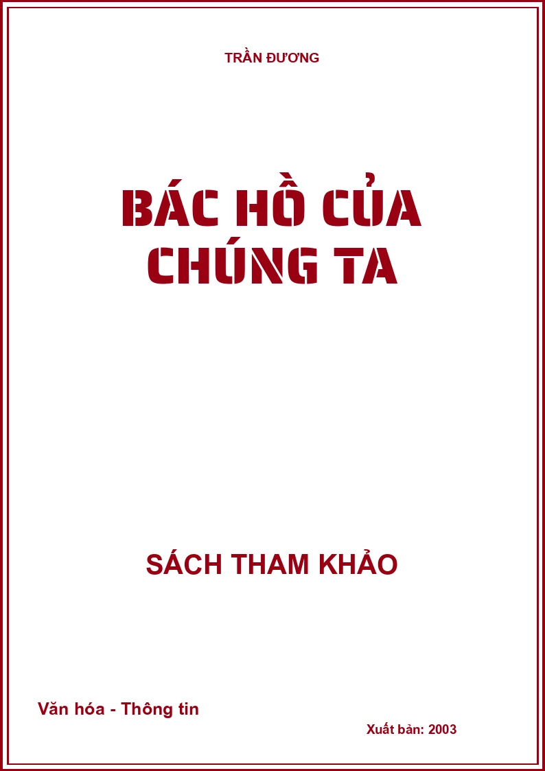 Bác Hồ của chúng ta