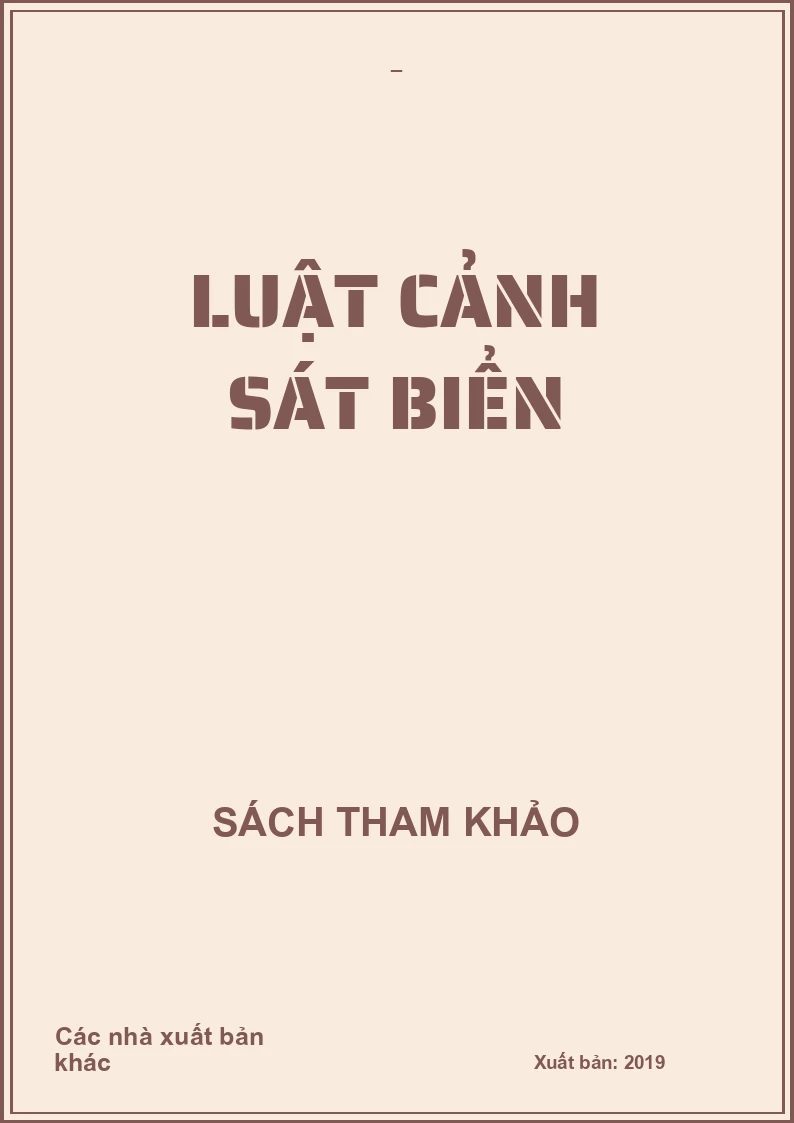 Luật cảnh sát biển