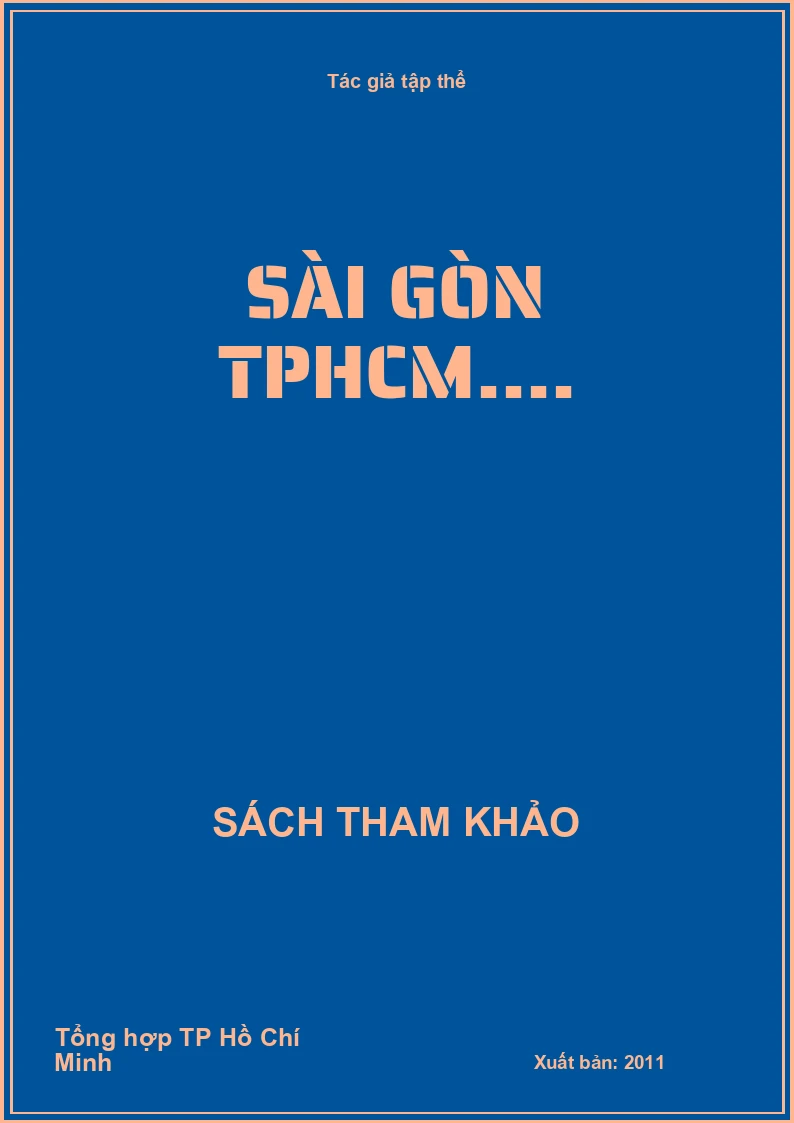 Sài Gòn TPHCM....