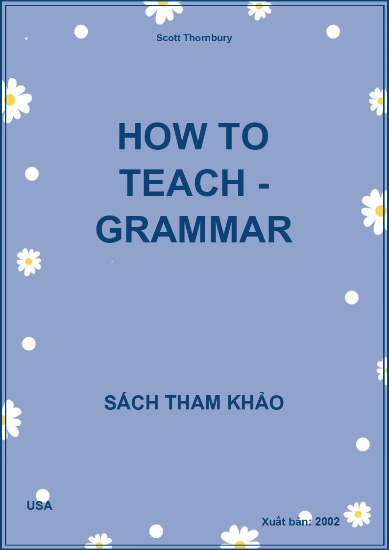 How to teach - Grammar