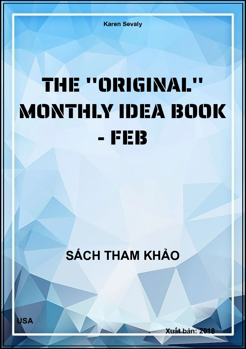 The ''original'' monthly idea book - Feb