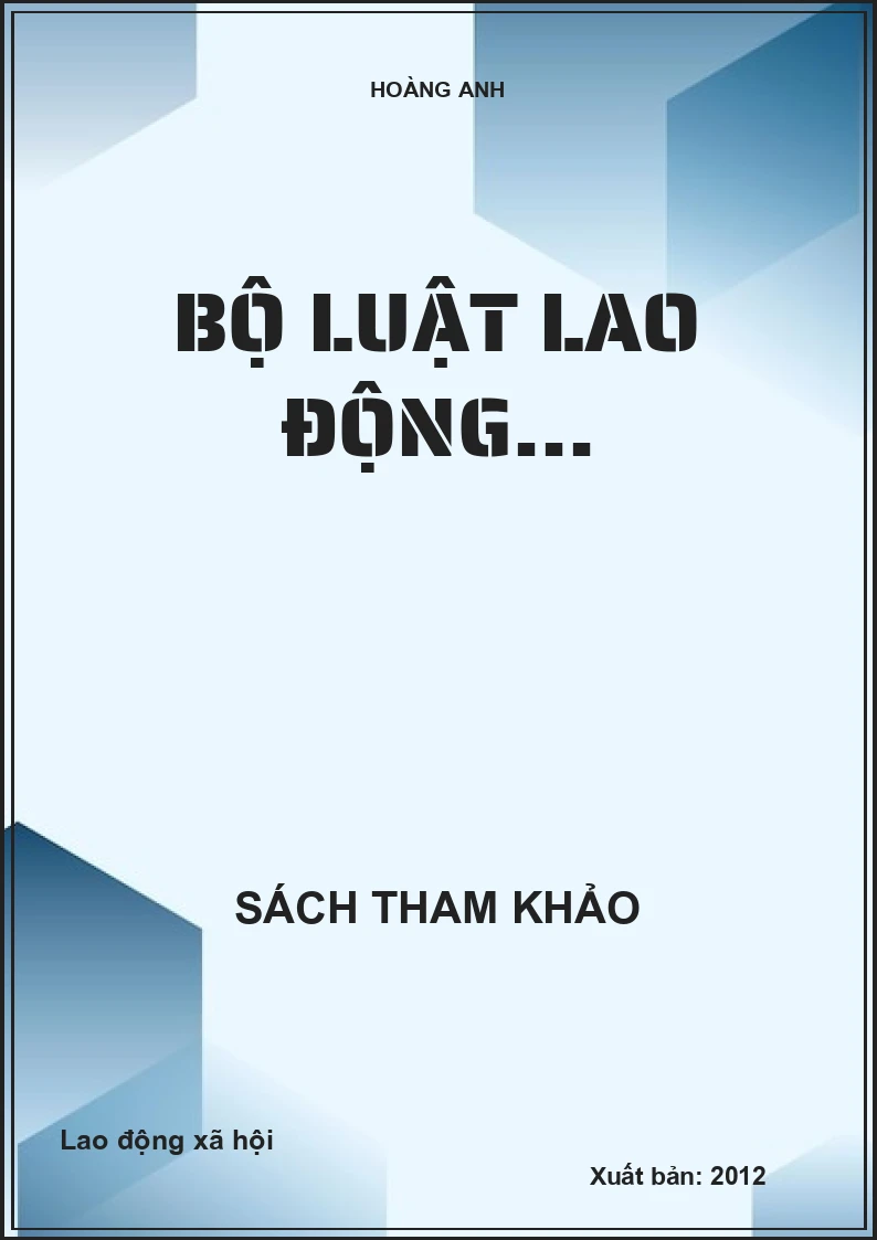 Bộ luật lao động...