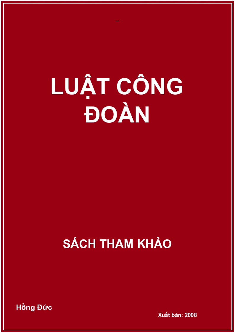 Luật công đoàn