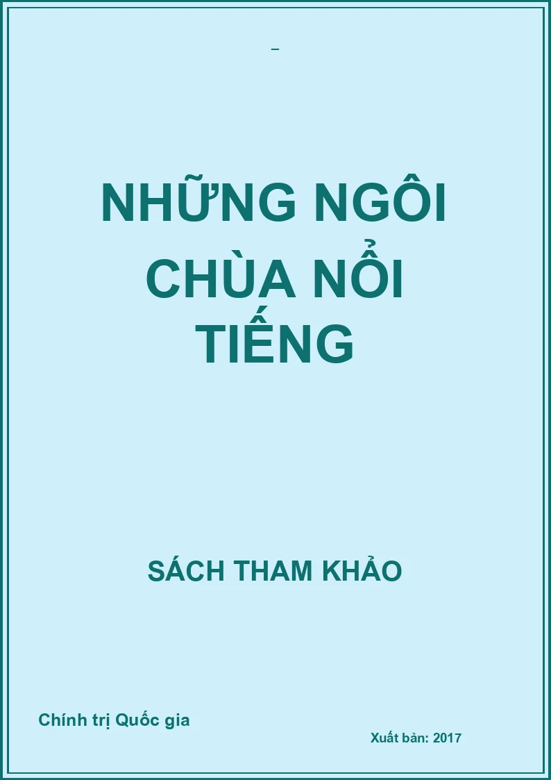 Những ngôi chùa nổi tiếng