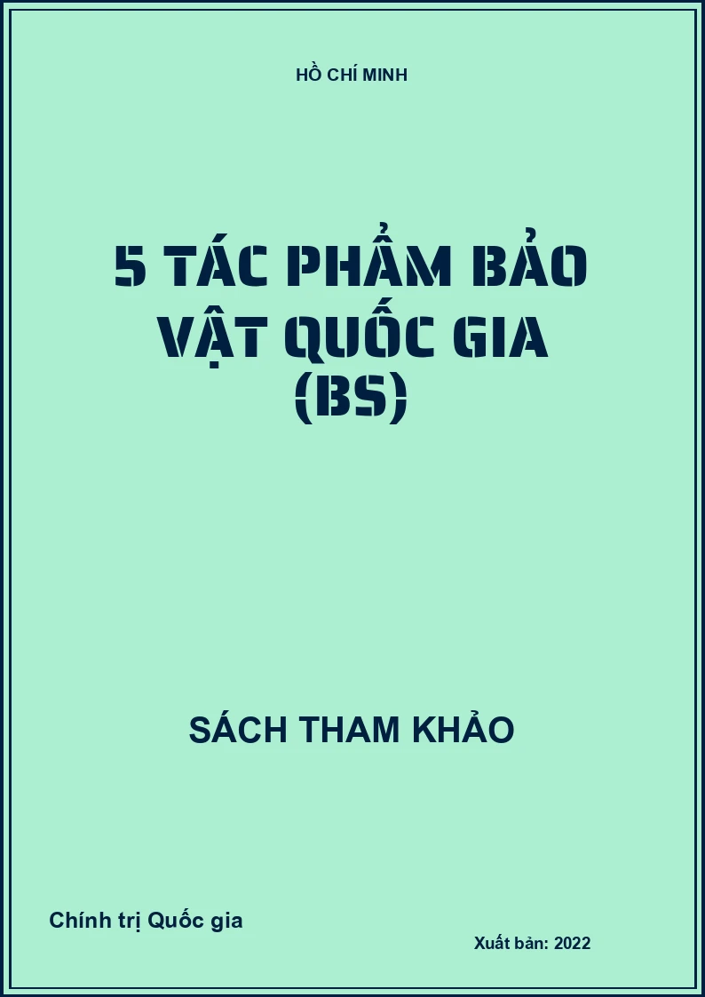 5 tác phẩm bảo vật quốc gia (BS)