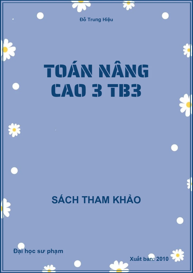 Toán nâng cao 3 tb3
