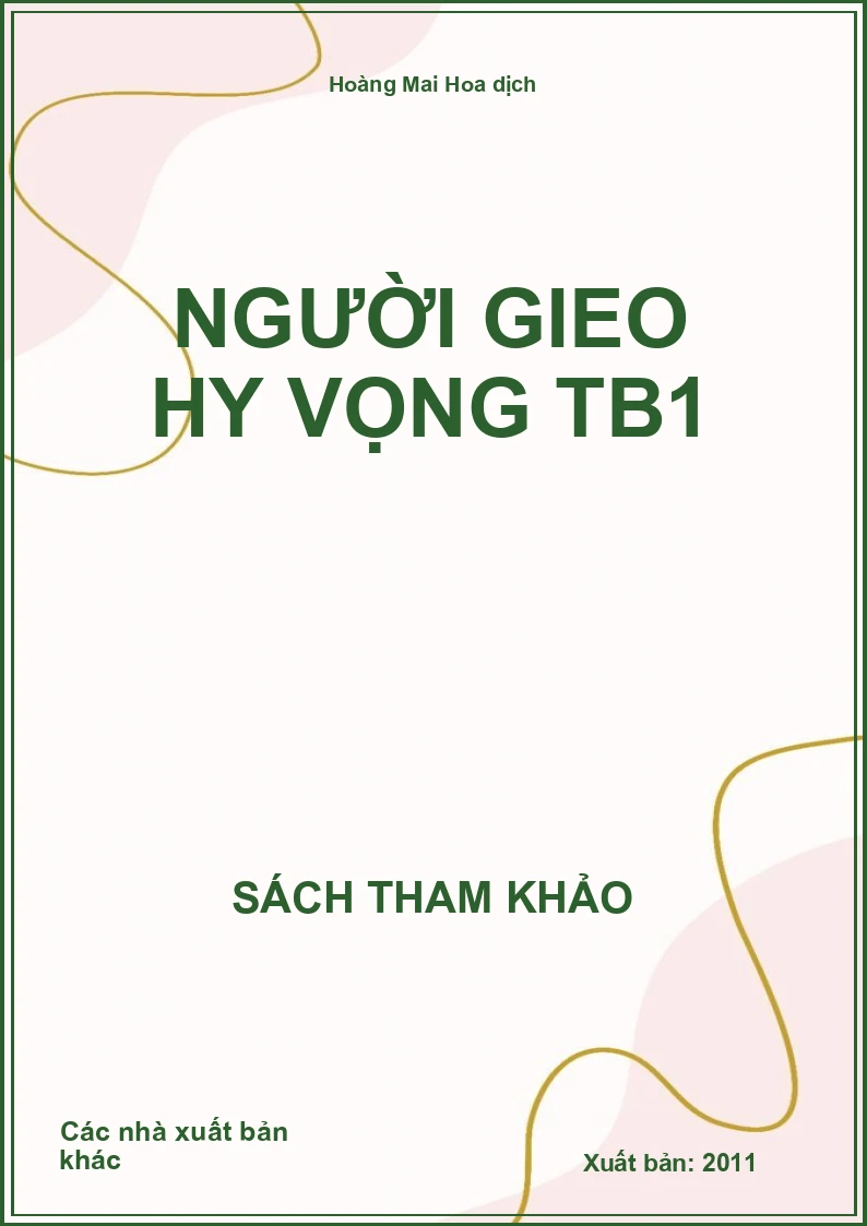 Người gieo hy vọng TB1