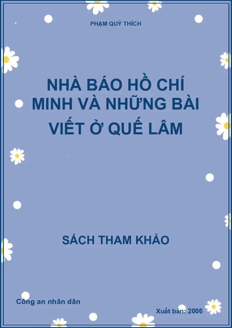 Nhà báo Hồ Chí Minh và những bài viết ở Quế Lâm