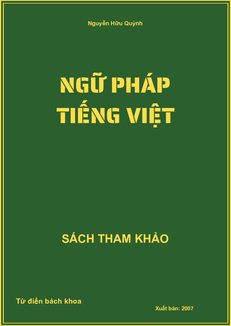 Ngữ pháp tiếng việt