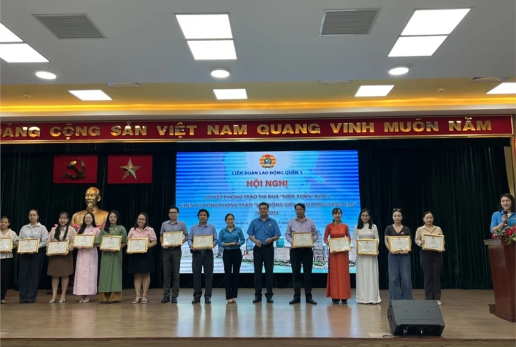 Hội nghị sơ kết phong trào thi đua “Mùa Xuân” đợt 1