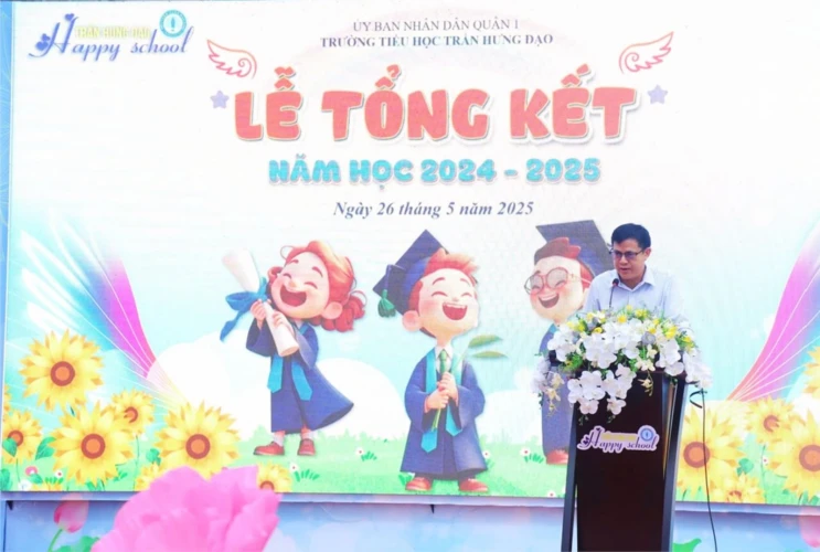 Trường Tiểu học Trần Hưng Đạo khép lại năm học 2024–2025 đầy cảm xúc