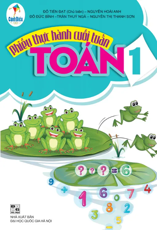 Phiếu thực hành cuối tuần Toán 1 - Cánh Diều