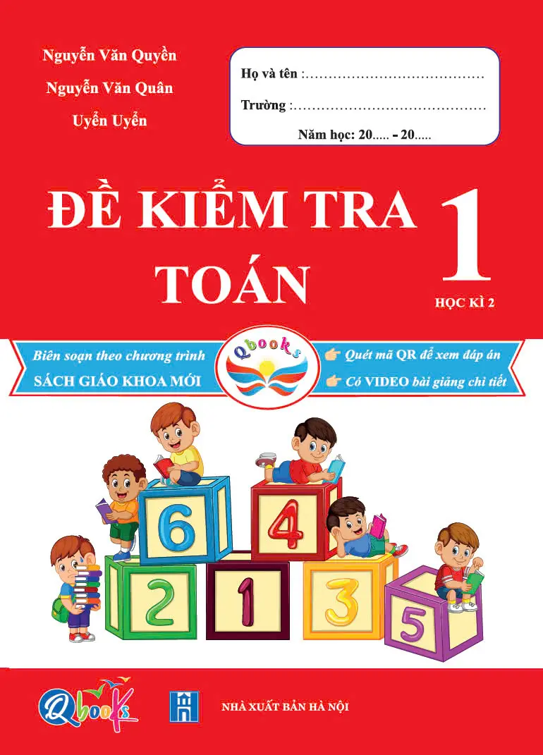 Đề kiểm tra Toán 1 HK.2 - Cánh Diều