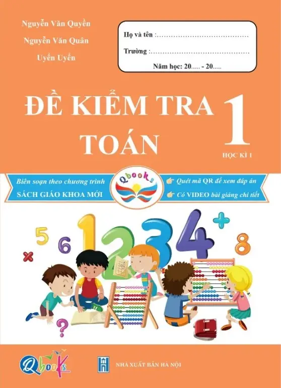Đề kiểm tra toán 1. HK.1 - Cánh Diều