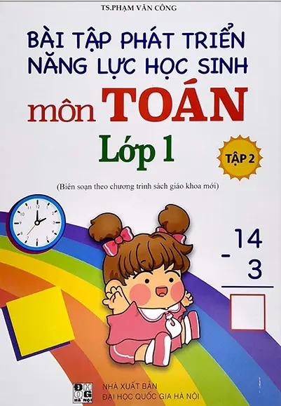 Bài tập phát triển năng lực học sinh môn Toán lớp 1 T.2