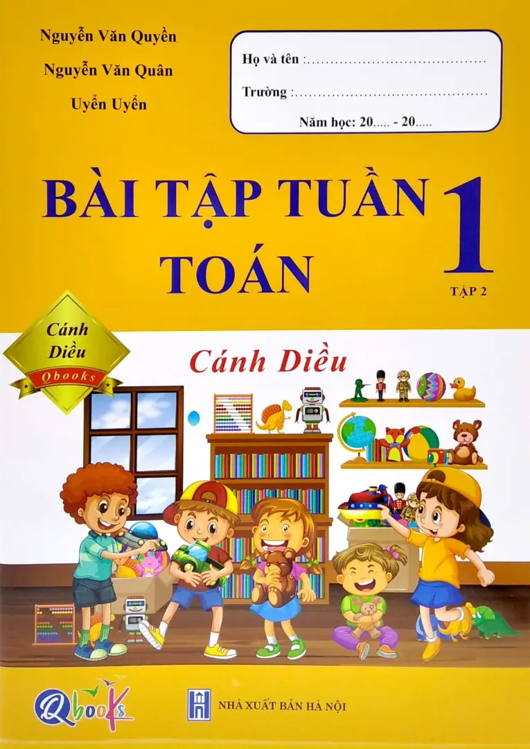 Bài tập tuần Toán 1 T.2 - Cánh diều