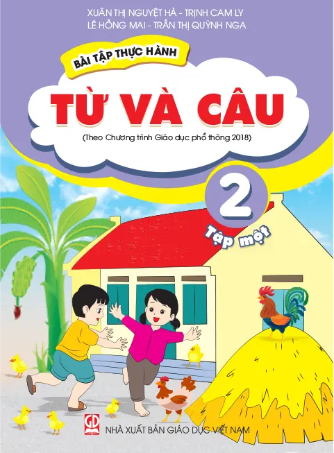 Bài tập thực hành Từ và câu 2 T.1