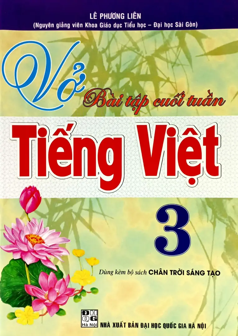 Vở bài tập cuối tuần Tiếng Việt 3