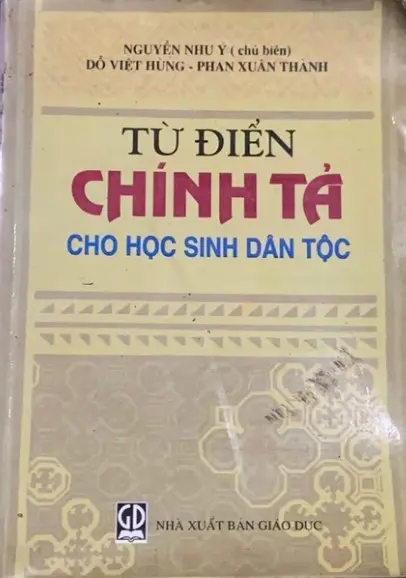 Từ điển chính tả cho học sinh dân tộc