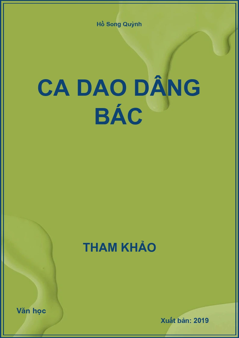 Ca dao dâng Bác