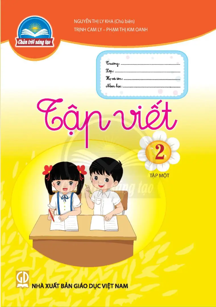 Tập Viết 2 - Tập 1 - Chân Trời Sáng Tạo