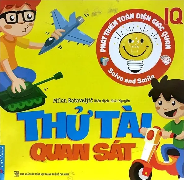 Phát triển toàn diện giác quan IQ - Thử tài quan sát