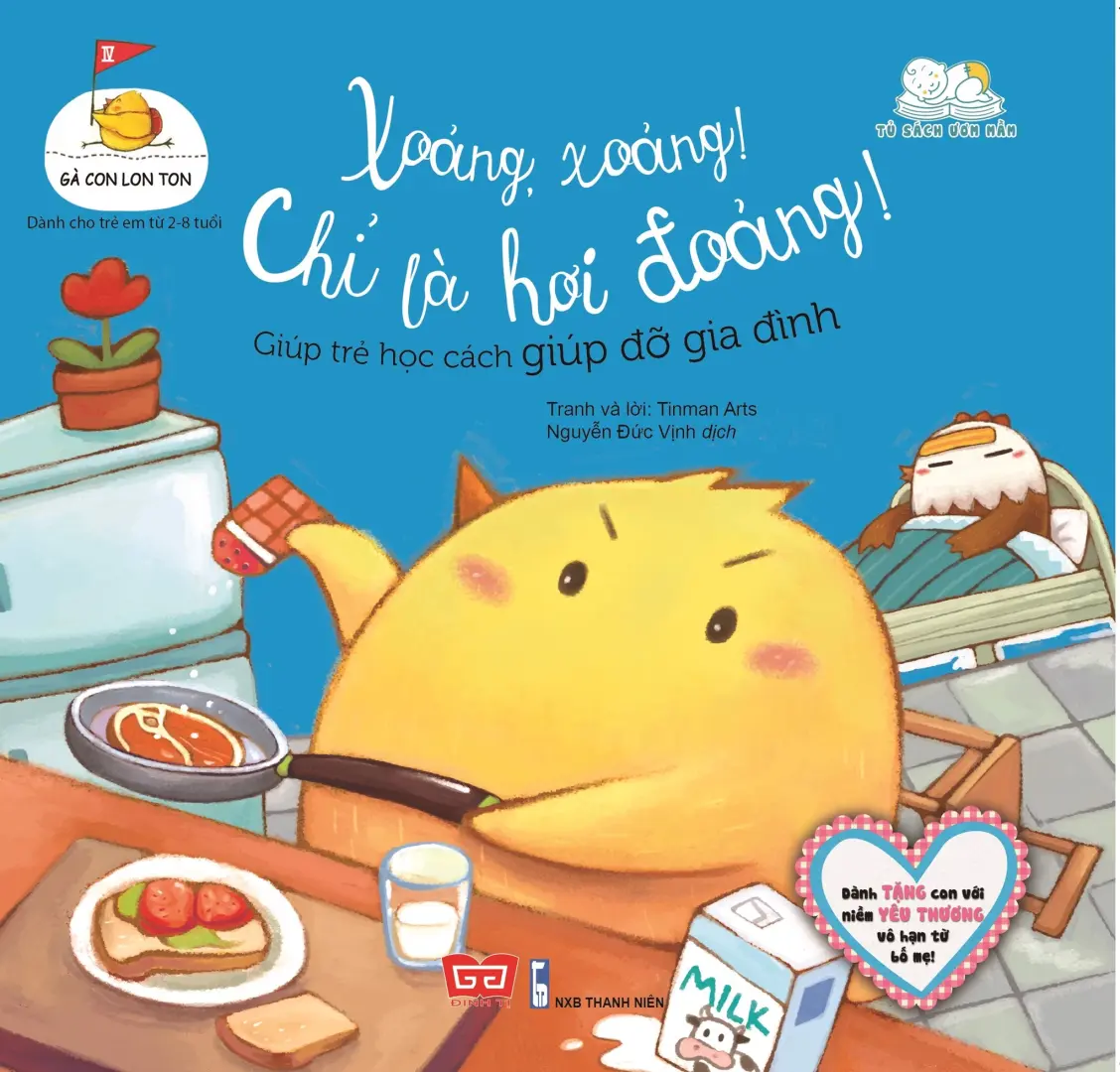 Xoảng, Xoảng! Chỉ là hơi đoảng!.- (Gà con lon ton. Tủ sách ươm mầm. Dành cho trẻ em từ 2 - 8 tuổi)