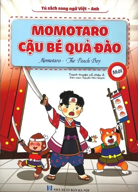 Momotaro - Cậu bé quả đào.- (Tranh truyện cổ tích châu Á)