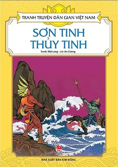 Sơn Tinh Thuỷ Tinh.- (Tranh truyện dân gian Việt Nam)