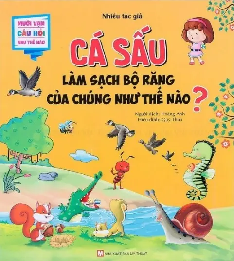 Cá sấu làm sạch bộ răng của chúng như thế nào?.- (Mười vạn câu hỏi như thế nào)