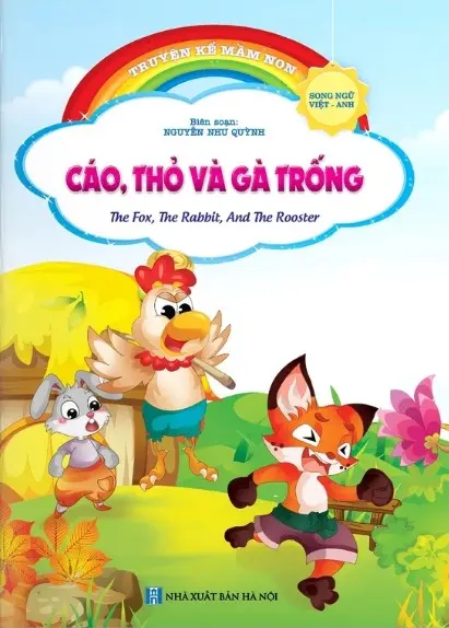 Cáo, thỏ và gà trống.- (Truyện kể mầm non)