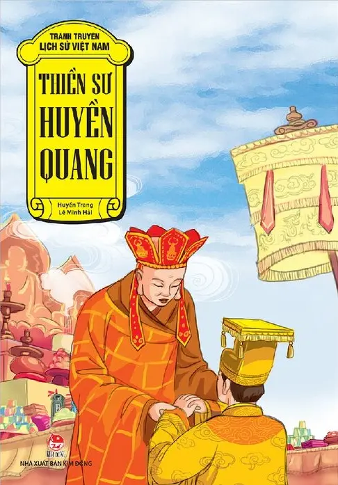 Thiền sư Huyền Quang.- (Tranh truyện lịch sử Việt Nam)