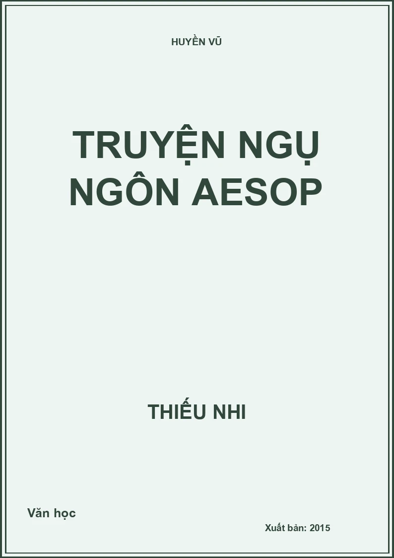 Truyện ngụ ngôn Aesop