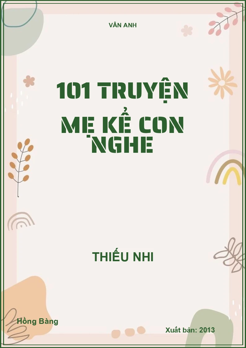 101 truyện mẹ kể con nghe