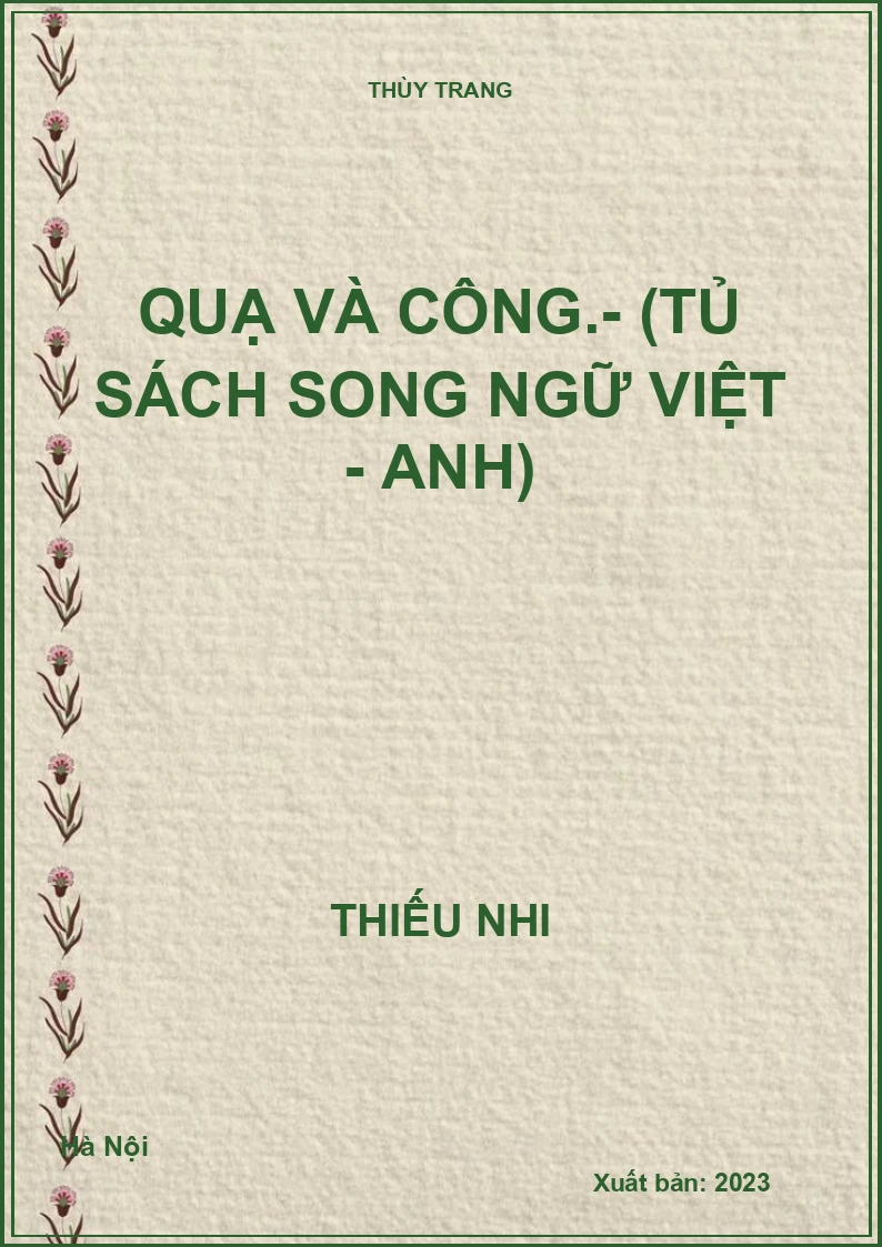 Quạ và Công.- (Tủ sách Song ngữ Việt - Anh)