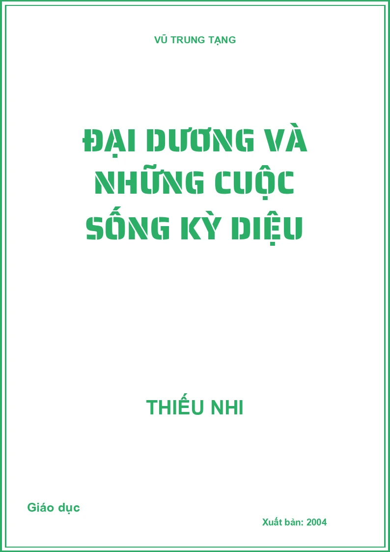 Đại dương và những cuộc sống kỳ diệu