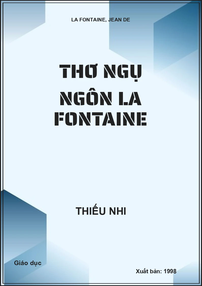Thơ ngụ ngôn La Fontaine
