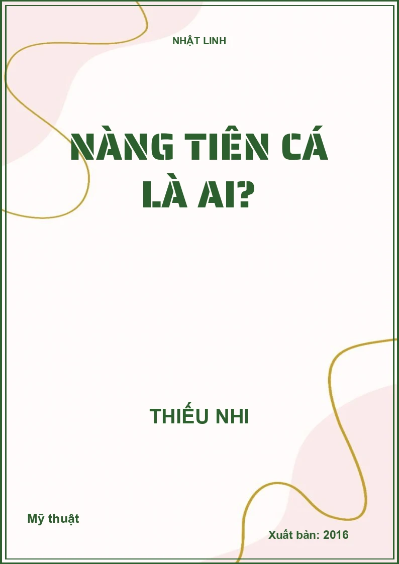 Nàng tiên cá là ai?