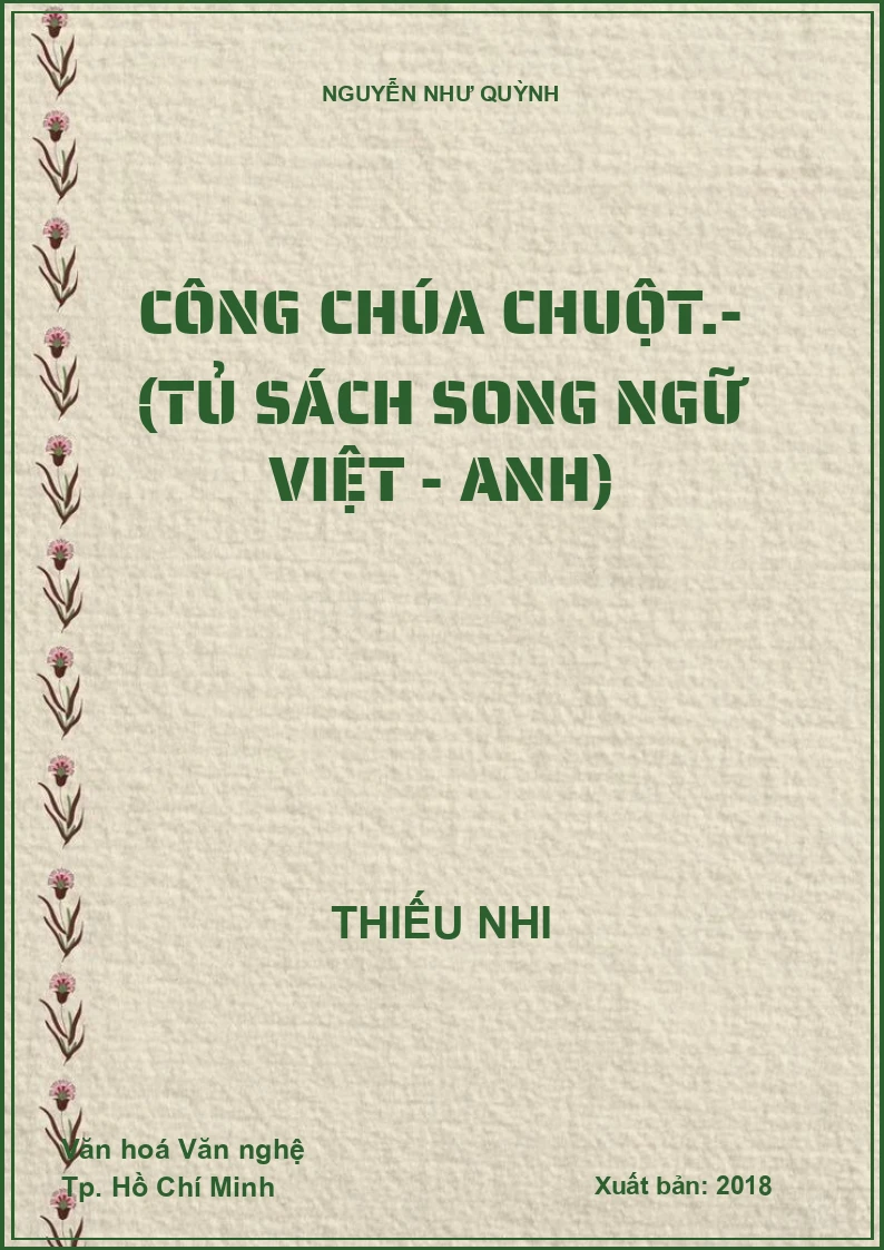 Công chúa chuột.- (Tủ sách song ngữ Việt - Anh)