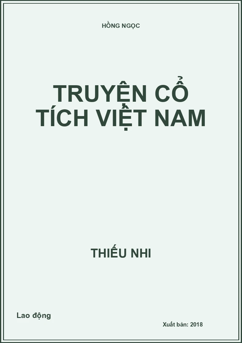 Truyện cổ tích Việt Nam