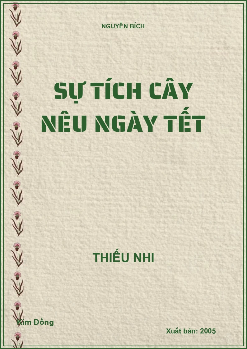 Sự tích cây nêu ngày tết