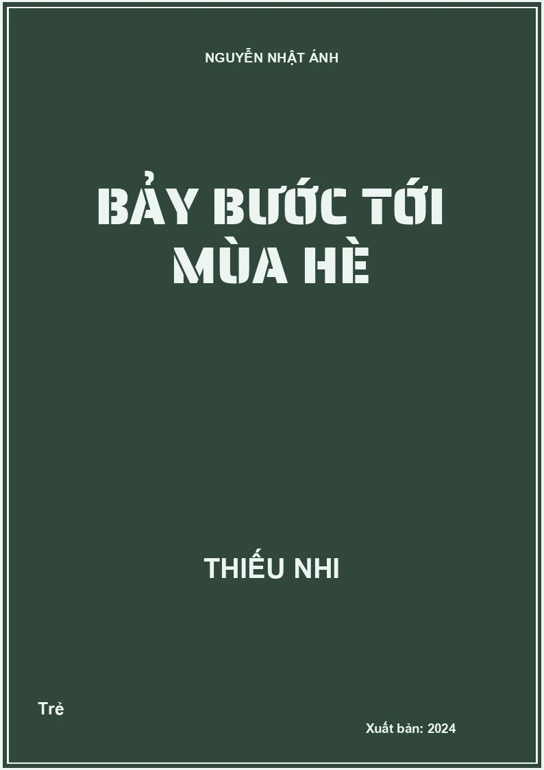 Bảy bước tới mùa hè